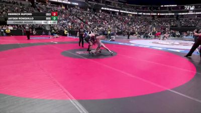 113-2A Champ. Round 1 - Derreck Buford, Crowley County vs Jayden Ronquillo, Walsenburg Jr/Sr High School