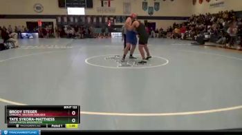 285 lbs Quarterfinal - Brody Steger, Epworth, Western Dubuque vs Tate Sykora-Matthess, Cedar Rapids Washington