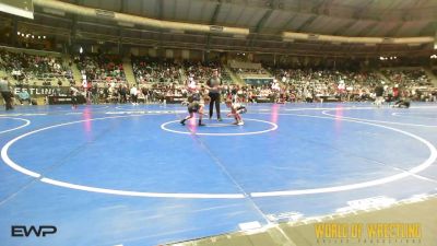 60 lbs Consi Of 8 #2 - Lawson Delozier, Keystone Wrestling Club vs Boston Clarke, South Central Punisher Wrestling Club
