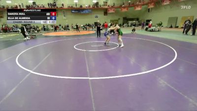 145 B Champ. Round 2 - Dakota Hull, Adams State vs Ella De Almeida, Unattached