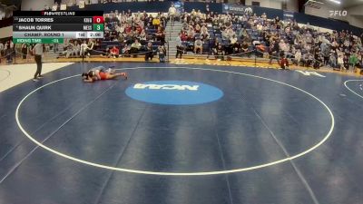 141 lbs Champ. Round 1 - Jacob Torres, King`s (pa) vs Shaun Quirk, Messiah