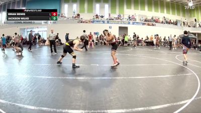 150 lbs Cons. Round 3 - Jackson Wilks, Treasure Coast Wrestling Club vs Brian Rewis, Glynn Coastal