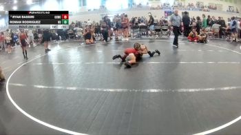 68 lbs 3rd Place Match - Roman Rodriguez, Unattached vs Ryan Bassiri, Capital City Wrestling Club