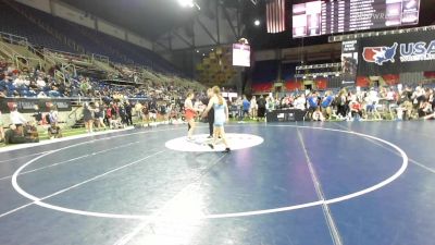 164 lbs Cons 16 #1 - Piper Zatechka, Nebraska vs Faith Sergent, Ohio