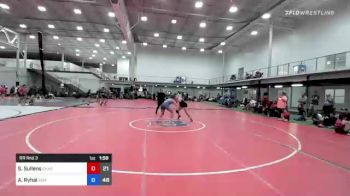 155 lbs Rr Rnd 3 - Sydney Sullens, Charlies Angels Black vs Avry Ryhal, Wyoming Seminary