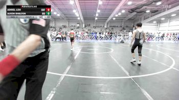 106 lbs Rr Rnd 3 - Adriel Loh, CentralMD Grey vs Jaxon Shelton, Indiana Outlaws Yellow