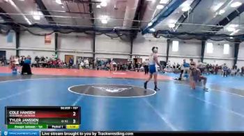 157 lbs Quarterfinal - Cole Hansen, Wisconsin-LaCrosse vs Tyler Janssen, Wisconsin-Platteville