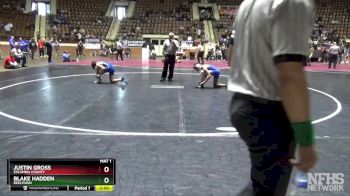 1A-4A 113 5th Place Match - Justin Gross, Escambia County vs Blake Hadden, Reeltown