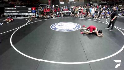 115 lbs Liam Boutain, SAWA - Sacramento Area Wrestling Association vs Collin Camilosa, MDWA - Mount Diablo Wrestling Association