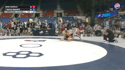 215 lbs Cons. Rd Of 32 - Adan Castillo, California vs Rocco Biasotti, California