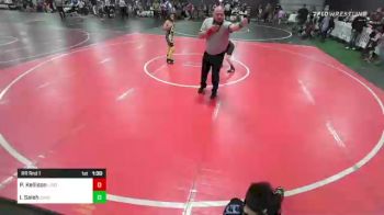 89 lbs Rr Rnd 1 - Presley Kellison, Lost Boys vs Izaiah Saleh, Chatfield WC