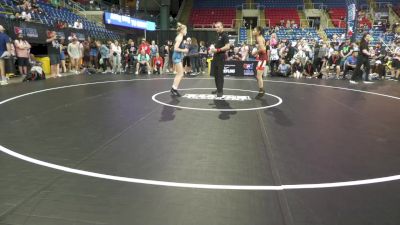 105 lbs 5th Place - Ashley Naranjo, WA vs Joely Slyter, ID