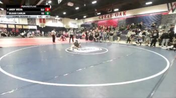 120 lbs Cons. Round 3 - Elijah Carlin, Pacific vs Andy Mejia, Valley View