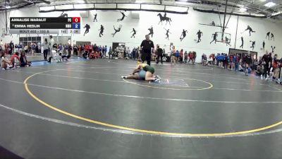 103 A Quarterfinal - Emma Heslin, Northern Michigan University vs Annalise Maralit, Presbyterian College