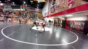 157 lbs Cons. Semi - Hazen Hess, Star Valley vs Ezra Horgen, Rock Springs