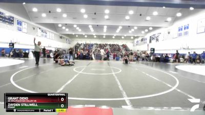 113 lbs Quarterfinal - Zayden Stillwell, Poway vs Grant Didio, OC RTC/Fountain Valley HS