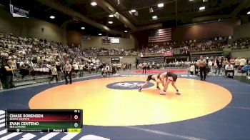 Semifinal - Evan Centeno, Ben Lomond vs Chase Sorensen, North Sanpete