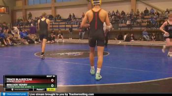 150 lbs Brodey Wilcox, Natrona County vs Lance Streifel, Thunder Basin High School