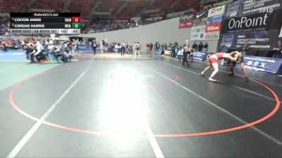 5A Boys 157 lbs Cons. Round 2 - Colton Annis, Thurston Boys vs Cordae Harris, West Albany Boys