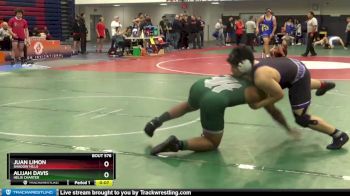 195 lbs Cons. Semi - Alijah Davis, Helix Charter vs Juan Limon, Shadow Hills