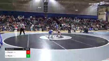 64 lbs Prelims - Jace Claytor, Savannah Wrestling Center vs Dallas Moore, Trion Mat Dogs