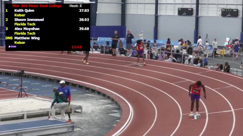 Men's 300m, Finals 6