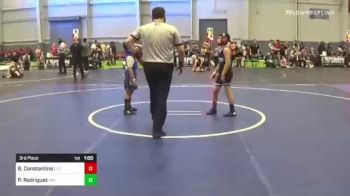 82 lbs 3rd Place - Bryson Constantino, Elite Force vs Pablito Rodriguez, Viking WC