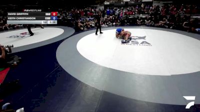 157 lbs David Griffith, NAWA - North Area Wrestling Association vs Keith Christianson, CMWA - Coastal Mountain Wrestling Association