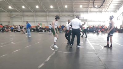 120 lbs Round 3 - Kristian Reynolds, GLENOAK vs Declan Hutt, Dayton Bandits