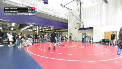 70 lbs Rr Rnd 1 - Knox Hinkson, Slate Wrestling Academy vs Jalen Caldwell, Rockmart Takedown Club