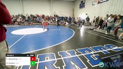 120 lbs Rr Rnd 3 - Cale Spaulding, Hilldale Youth Wrestling Club vs Rance Gullett, Hilldale Youth Wrestling Club