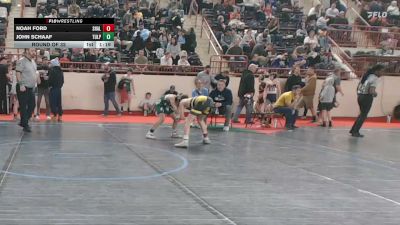 100_B lbs Round Of 32 - Noah Ford, Shaler vs John Schaaf, Tulpehocken