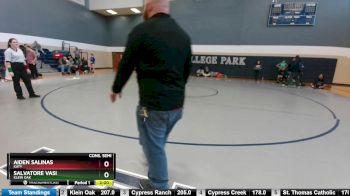 165 lbs Cons. Semi - Aiden Salinas, Katy vs Salvatore Vasi, Klein Oak