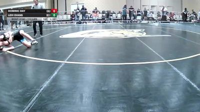 113 lbs Round Of 16 - Dominic Day, California Gladiators WC vs Levi Evans, DC Elite