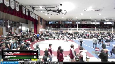 182 lbs Cons. Round 5 - Trey Gibson, St. Maries vs William Jackson, Gonzaga Prep