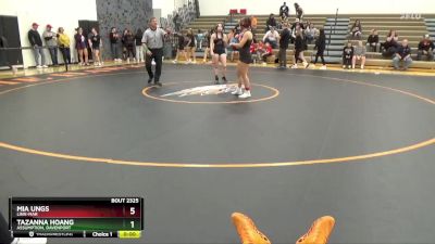 JV-10 lbs Round 4 - Gabrielle Jedlicka, Solon vs Harper Chase, Iowa City, West