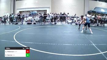 132 lbs Round Of 64 - Connor Peterson, Dust Devils vs Kenny Garcia, Paw