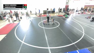 43 lbs Round 3 - Jameson Patlan, Threshold WC vs Rocco Camarena, SoCal Hammers