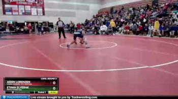 138 lbs Cons. Round 3 - Ethan Elvebak, Maple River/USC vs Aiden Lorenzen, Fulda-Murray Cty Central