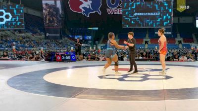 207 lbs Cons. Sub-semis - Maddie Miller, OH vs Angel Hill, CA