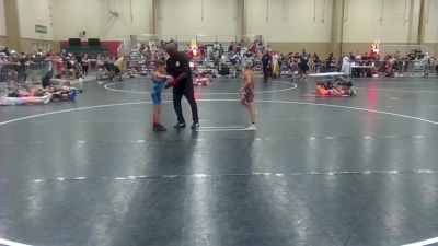 63 lbs Consolation - William Cheney, Grappling House vs Hunter Wilson, Tampa Bay Tigers Wrestling