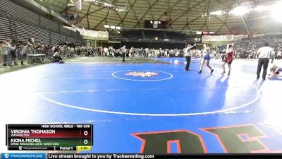 190-206 lbs Round 2 - Virginia Thomason, Washington vs Kiona Michel, Omak Wrecking Crew Wrestling