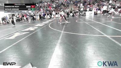 102 lbs Rr Rnd 3 - Emberlynn Riley, Skiatook Youth Wrestling vs Natalie LeGrand, Sperry Wrestling Club