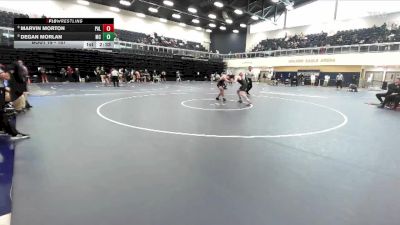 157 lbs Champ. Round 1 - Degan Morlan, Moorpark College vs Marvin Morton, Palomar College