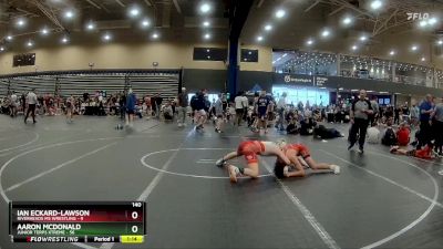 140 lbs Round 7 (8 Team) - Ian Eckard-Lawson, Riverheads MS Wrestling vs Aaron McDonald, Junior Terps Xtreme