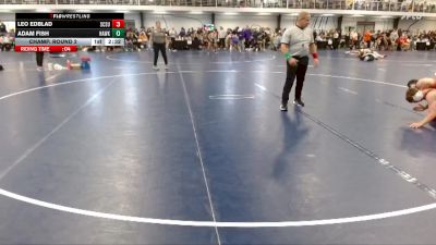 Elite 125 lbs Champ. Round 2 - Leo Edblad, St. Cloud State vs Adam Fish, Hawkeye Community College