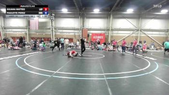 31 kg Rr Rnd 7 - Juliana Matteo, Lady Warriors United - GK8E vs Paulette Perez, South Hills Wrestling Academy - GK8E