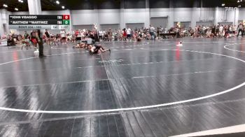 100 lbs Round 3 - **John Visaggio, Triangle Wrestling Academy vs Matthew **Martinez, Treehouse Wrestling Academy