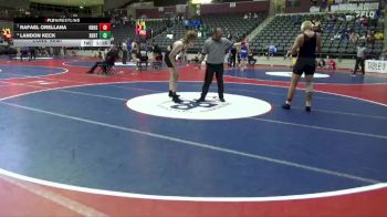 6A 190 lbs Cons. Semi - Landon Keck, BENTONVILLE HIGH SCHOOL vs Rafael Orellana, Har-Ber High School