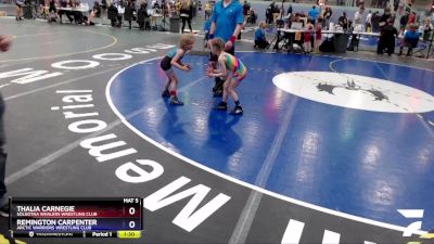 50 lbs Final - Remington Carpenter, Arctic Warriors Wrestling Club vs Thalia Carnegie, Soldotna Whalers Wrestling Club